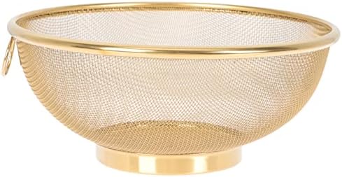 Zerodeko 3pcs Stainless Steel Colander Strainer Set