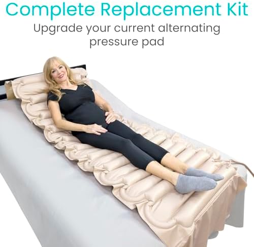 Vive Alternating Air Pressure Mattress Pad Replacement - 300 lbs