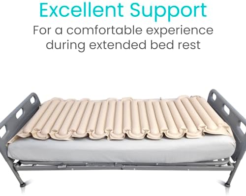 Vive Alternating Air Pressure Mattress Pad Replacement - 300 lbs