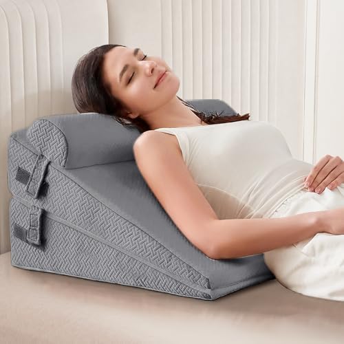 Sasttie 3 Pc Adjustable Wedge Pillow Set