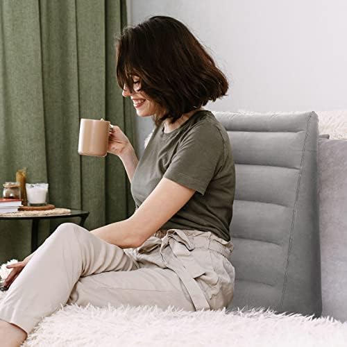 USHMA Inflatable Wedge Pillow for Travel and Sleep Comfort
