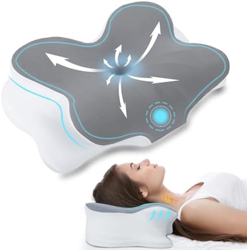 TIUNASIN Ergonomic Contour Cervical Pillow