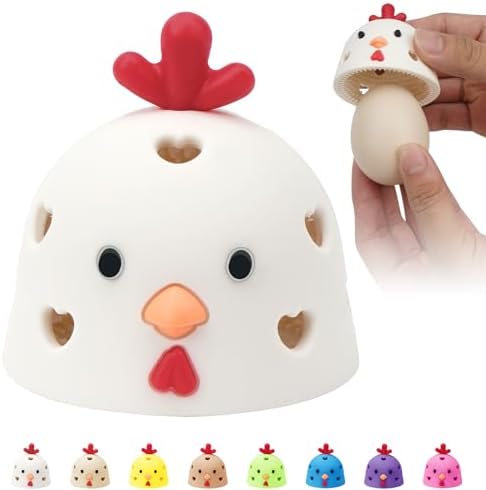 Tizuxa Creative Chicken Egg Cleaner Brush - White