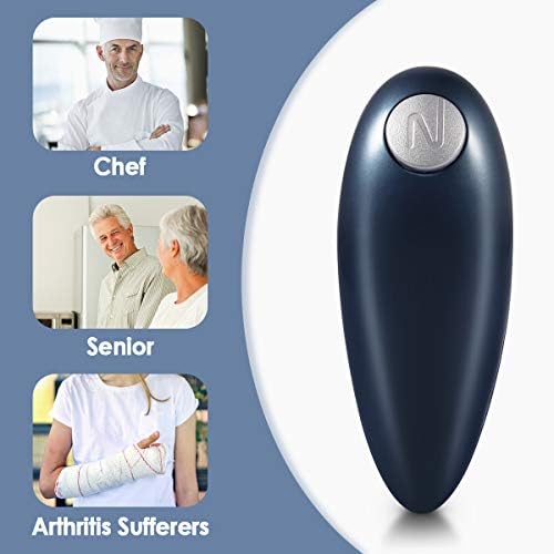 ViperSnap One Touch Electric Can Opener Blue
