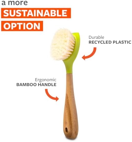 Full Circle Be Good Bamboo Handle Dish Brush - Eco-Friendly Durable 1