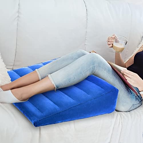 USHMA Inflatable Wedge Pillow for Travel and Home Use