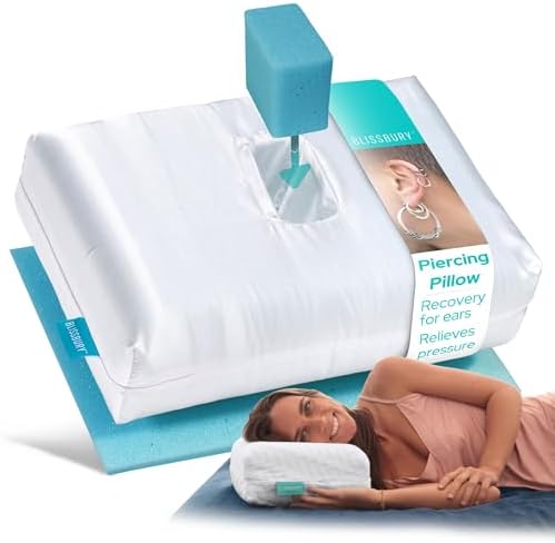 BLISSBURY Mini Ear Pillow with Cooling Foam