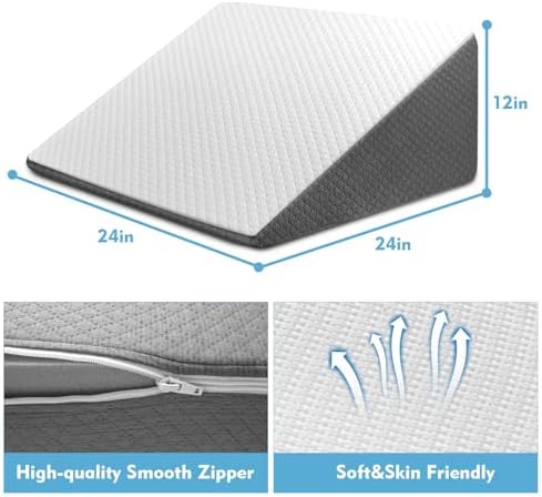 OAISZ Wedge Pillow for Sleep Apnea and Acid Reflux