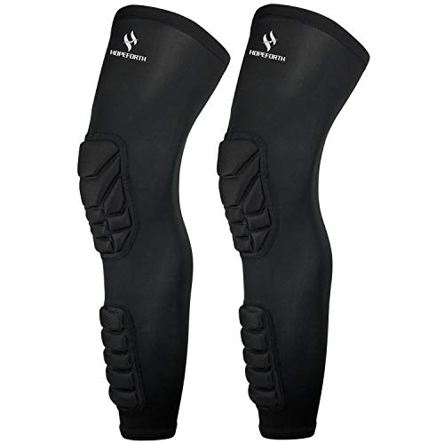 HOPEFORTH Knee Calf Padded 2 Pack Compression Leg Sleeve