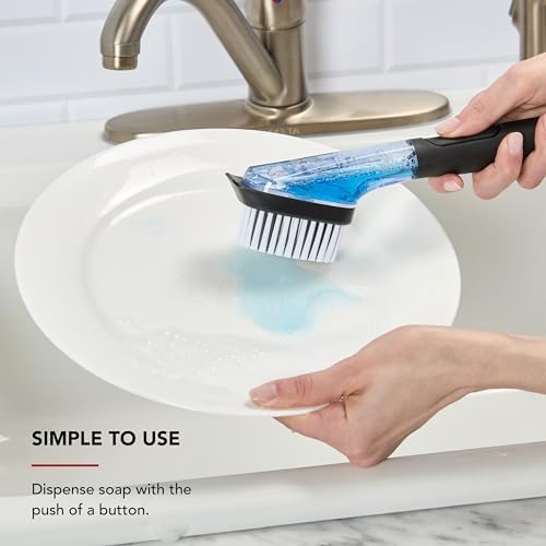 KitchenAid Soap Dispensing Sink Brush Black