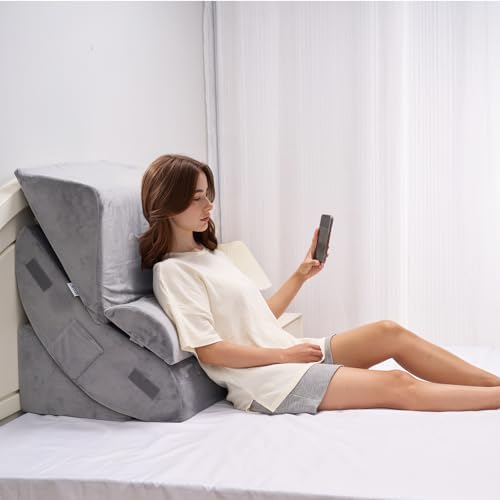 VEVOR 4Pc Adjustable Orthopedic Wedge Pillow Set