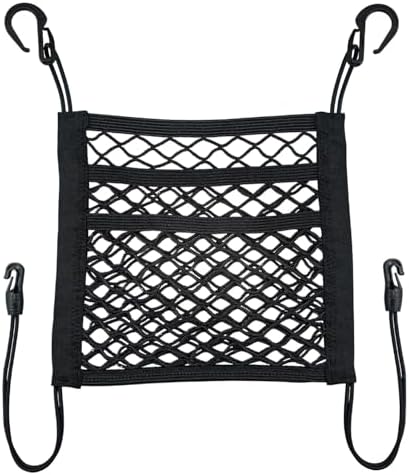 NARATI 3-Layer Car Mesh Organizer Storage Pocket