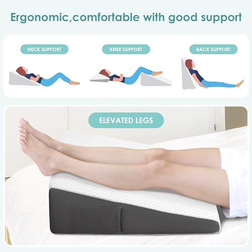 Cozymaker 75 Bed Wedge Pillow for Post Surgery Support