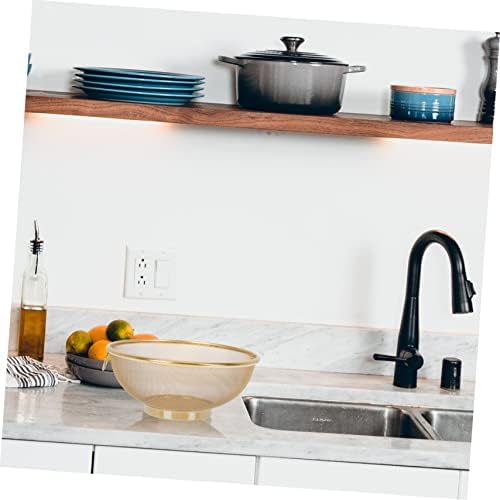 Zerodeko 3pcs Stainless Steel Colander Strainer Set