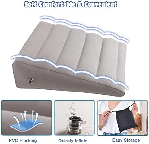 VOPHIA Inflatable Wedge Pillow - Grey