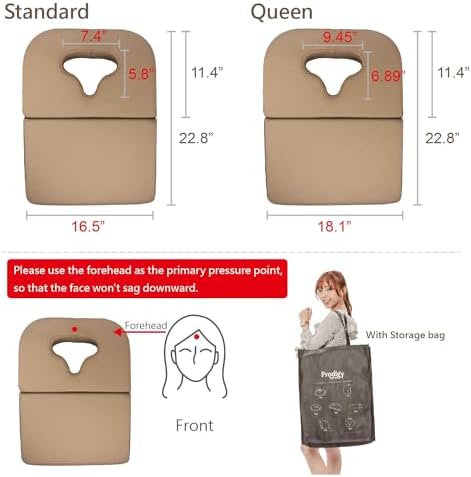 Prodigy TW 4-in-1 Prone Pillow for Eye Surgery Recovery