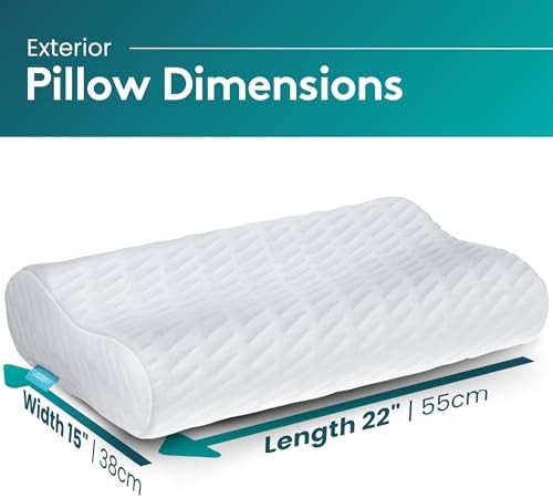 BLISSBURY Contour Pillow for Neck Support