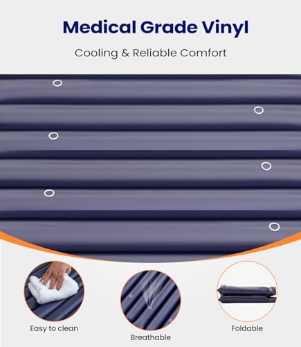 VOCIC Alternating Air Pressure Mattress Pad with 6-Setting Pump