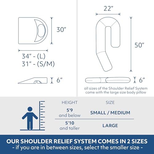 MedCline Shoulder Relief System with Extra Cases