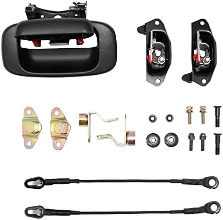 Gledewen Tailgate Handle Latch Rebuild Kit for Chevy Silverado and GMC Sierra