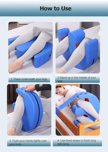 HAIXHX Waterproof U-Shaped Turning Pillow for Elderly Patients