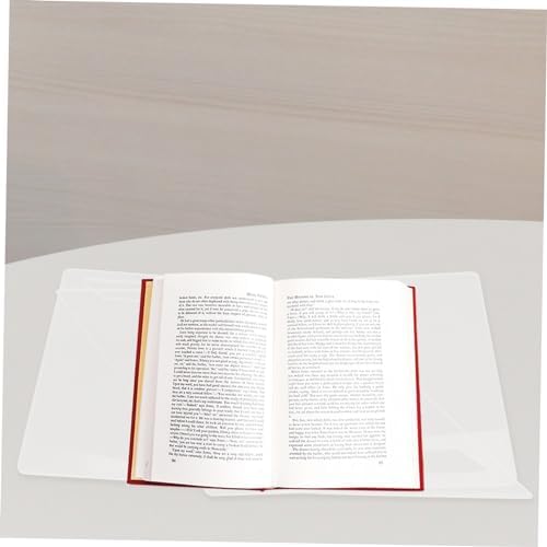 VILLFUL Clear Acrylic Cookbook Stand for Kitchen