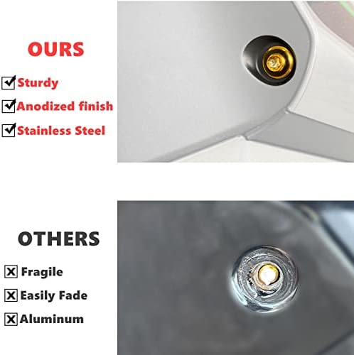 KKZOL Motorcycle Fairing Bolt Kit 210Pcs Stainless Steel