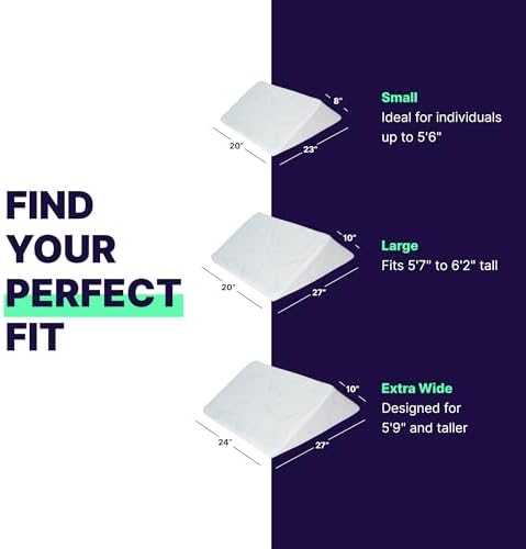 Back Support Systems Angle Wedge Pillow for Sleeping 1