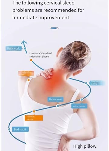 Cervical Pillow for Neck Back Pain Relief