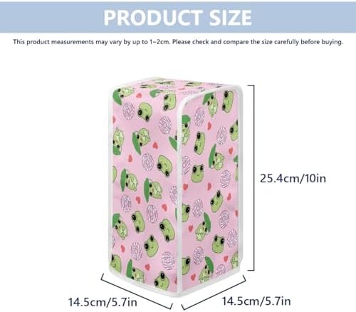 Frog and Heart Electric Can Opener Dust Cover