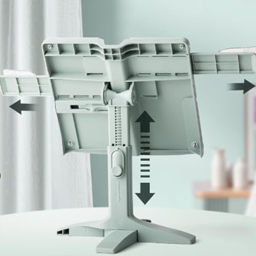 Adjustable Folding Bookstand for Reading Cookbooks and Textbooks