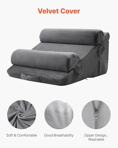VEVOR 4 Pcs Adjustable Orthopedic Wedge Pillow Set