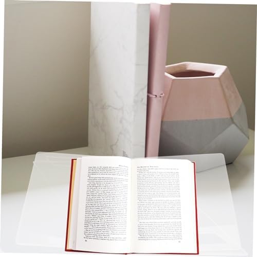 VILLFUL Clear Acrylic Cookbook Stand for Kitchen