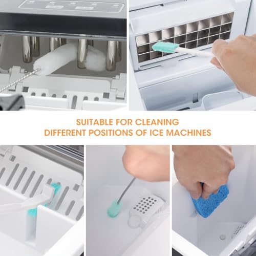 AIEVE Ice Machine Cleaner Brush Set 10 Pcs