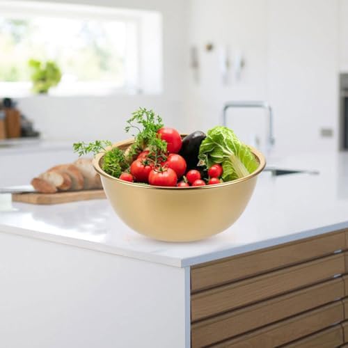 304 Stainless Steel Colander with Mixing Bowls Set
