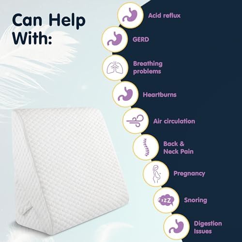 Bekweim Adjustable 7-In-1 Bed Wedge Pillow