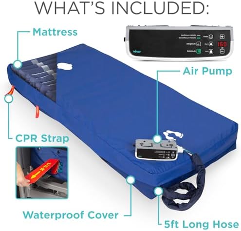 Vive 8 Alternating Pressure Mattress with Pump 1