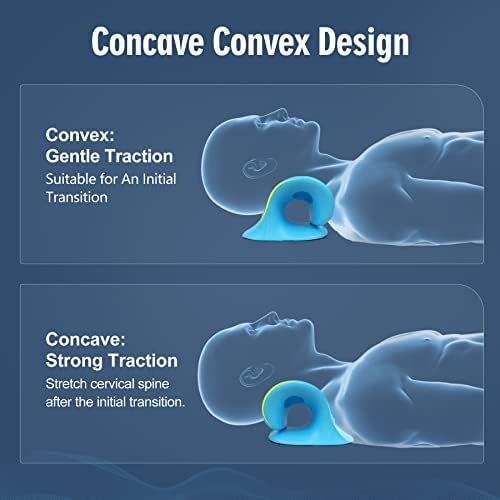 ComfortLife Neck Stretcher for Pain Relief and TMJ Relief Blue 1