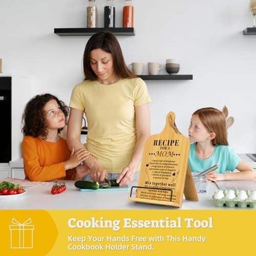 Happy Mothers Day Cookbook Stand for Kitchen