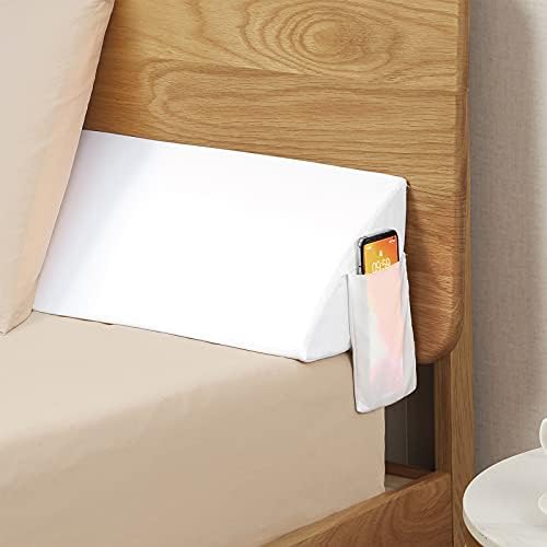 Vekkia Cal King Bed Wedge Pillow with Storage