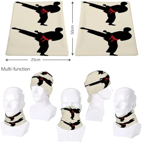 Karate Boy Changeable Belt Color Face Mask