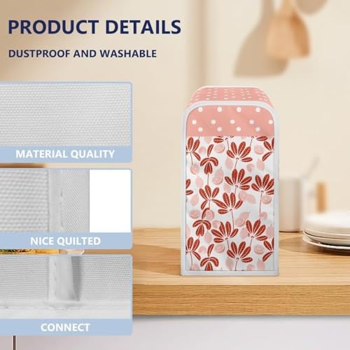 Pink Floral Can Opener Cover for Electric Can Openers 1