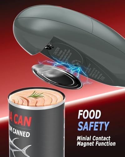 DURACELL One Touch Electric Can Opener - Arthritis Friendly Food Safe