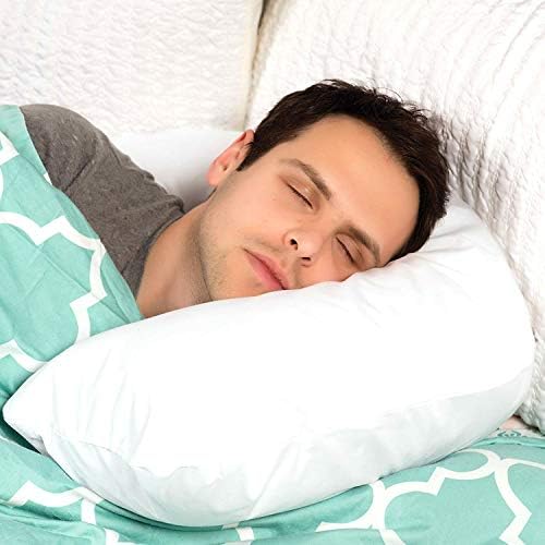 DMI Contoured Support Body Pillow for Neck Back and Pregnancy Relief