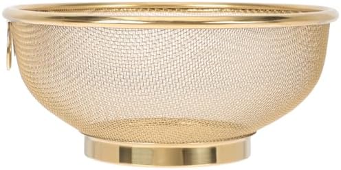 MAGICLULU Golden Stainless Steel Colander Strainer Basket 1