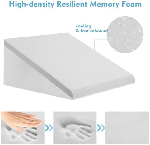 OAISZ Wedge Pillow for Sleep Apnea and Acid Reflux