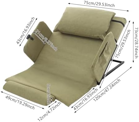 Electric Adjustable Bed Back Rest for Elderly Support 350lbs Green