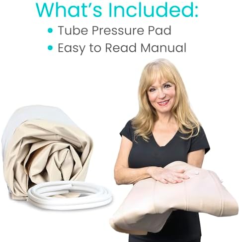Vive Alternating Air Pressure Mattress Pad Replacement - 300 lbs