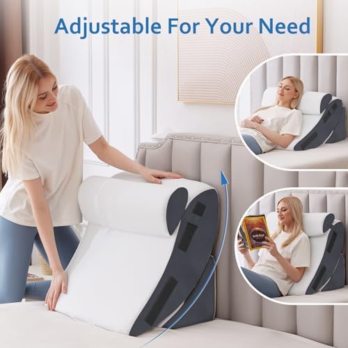 5Pcs Orthopedic Wedge Pillow Set for Post Surgery Relief 1