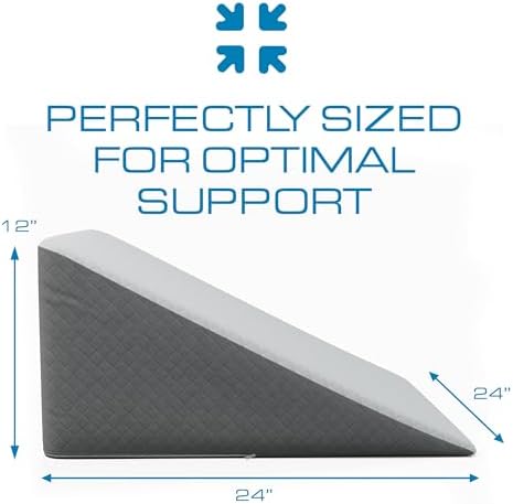 Klbs Bed Wedge Pillow for Sleep Apnea and Acid Reflux Relief 1